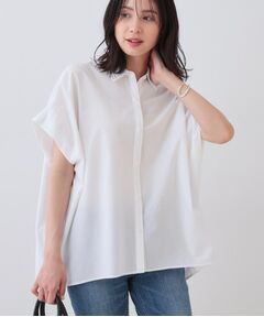 INDIVI / インディヴィ シャツ・ブラウス | 【SETUP可能／涼しい】コットンオーバーシャツ