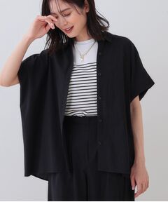 INDIVI / インディヴィ シャツ・ブラウス | 【SETUP可能／涼しい】コットンオーバーシャツ