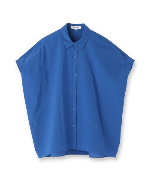 INDIVI / インディヴィ シャツ・ブラウス | 【SETUP可能／涼しい】コットンオーバーシャツ | 詳細1