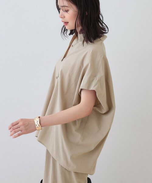 INDIVI / インディヴィ シャツ・ブラウス | 【SETUP可能／涼しい】コットンオーバーシャツ | 詳細10