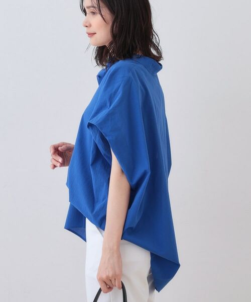 INDIVI / インディヴィ シャツ・ブラウス | 【SETUP可能／涼しい】コットンオーバーシャツ | 詳細14