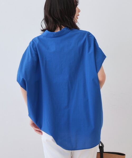 INDIVI / インディヴィ シャツ・ブラウス | 【SETUP可能／涼しい】コットンオーバーシャツ | 詳細15