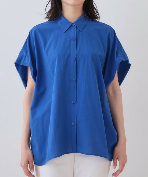 INDIVI / インディヴィ シャツ・ブラウス | 【SETUP可能／涼しい】コットンオーバーシャツ | 詳細18