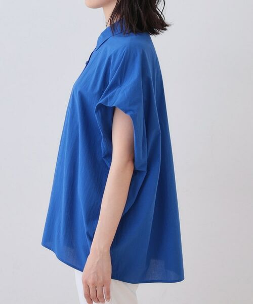 INDIVI / インディヴィ シャツ・ブラウス | 【SETUP可能／涼しい】コットンオーバーシャツ | 詳細19