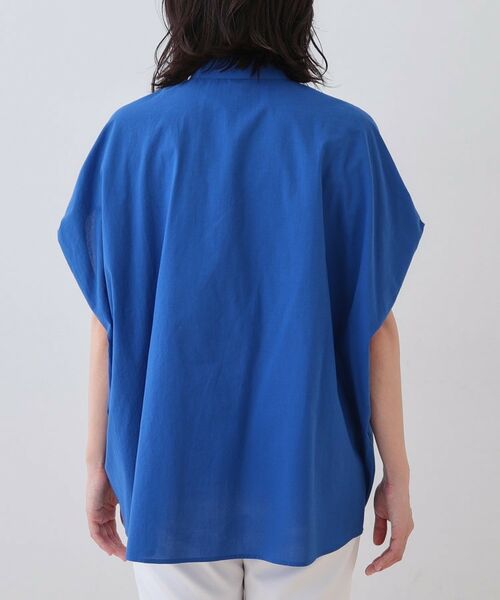 INDIVI / インディヴィ シャツ・ブラウス | 【SETUP可能／涼しい】コットンオーバーシャツ | 詳細20