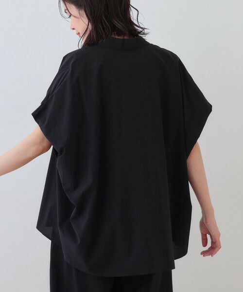 INDIVI / インディヴィ シャツ・ブラウス | 【SETUP可能／涼しい】コットンオーバーシャツ | 詳細7