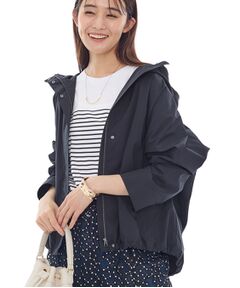 INDIVI / インディヴィ レザーブルゾン・ジャケット | 【撥水／UVケア】マウンテンパーカ