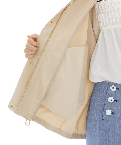 INDIVI / インディヴィ レザーブルゾン・ジャケット | 【撥水/UVケア】マウンテンパーカ | 詳細17