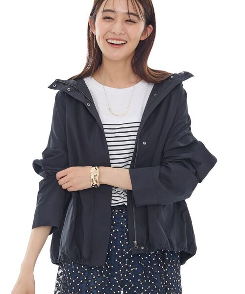 INDIVI / インディヴィ レザーブルゾン・ジャケット | 【撥水/UVケア】マウンテンパーカ | 詳細2