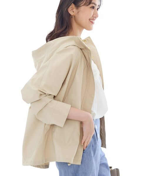 INDIVI / インディヴィ レザーブルゾン・ジャケット | 【撥水/UVケア】マウンテンパーカ | 詳細6