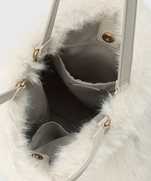 INDIVI / インディヴィ トートバッグ | 【2WAY】フェイクファートート | 詳細10