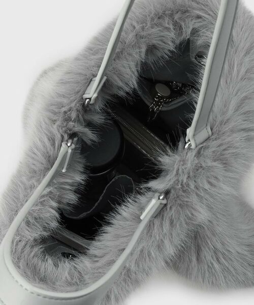 INDIVI / インディヴィ トートバッグ | 【2WAY】フェイクファートート | 詳細12