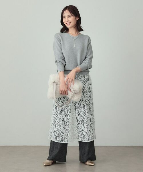 INDIVI / インディヴィ トートバッグ | 【2WAY】フェイクファートート | 詳細2