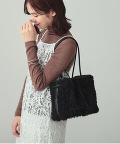 INDIVI / インディヴィ ショルダーバッグ | ボアミドルバッグ