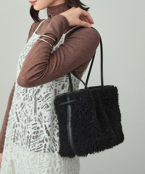 INDIVI / インディヴィ ショルダーバッグ | ボアミドルバッグ | 詳細1