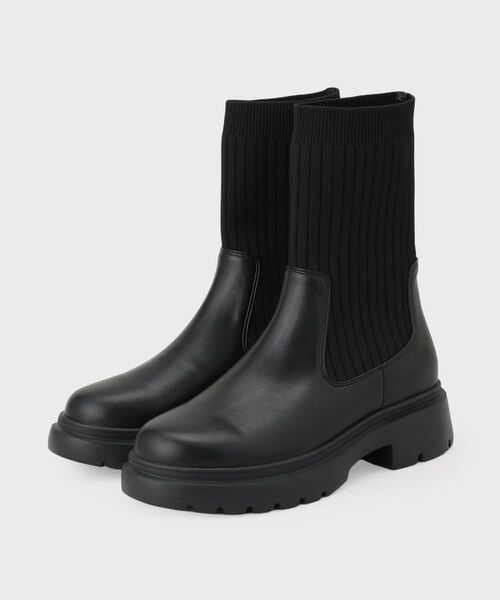 INDIVI / インディヴィ ブーツ（ショート丈） | ストレッチミドルブーツ | 詳細9