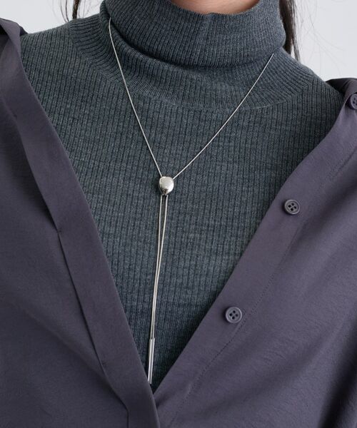 INDIVI/インディヴィ ボウタイデザインネックレス シルバー(006) 00 INDIVI/インディヴィ ボウタイデザインネックレス シルバー(006) 00