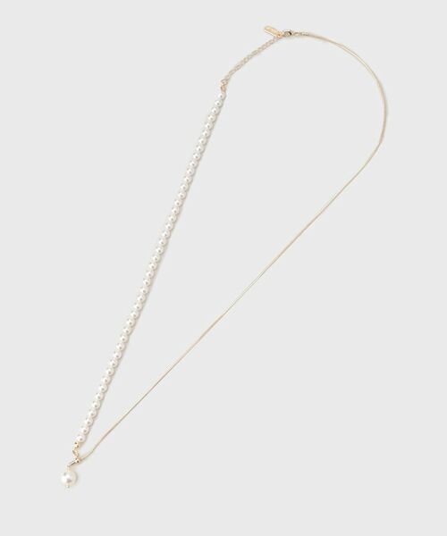 INDIVI / インディヴィ ネックレス・ペンダント・チョーカー | パール調バイカラーネックレス | 詳細2