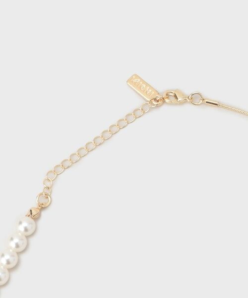 INDIVI / インディヴィ ネックレス・ペンダント・チョーカー | パール調バイカラーネックレス | 詳細5