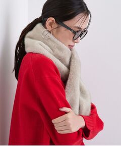 INDIVI / インディヴィ マフラー・ショール・スヌード・ストール | 【リバーシブル】フェイクファーティペット