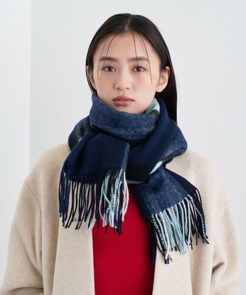 INDIVI / インディヴィ マフラー・ショール・スヌード・ストール | ウォッシャブルウールストール | 詳細3