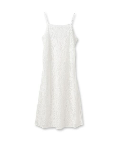 INDIVI / インディヴィ ワンピース | 【レイヤード◎】レースキャミドレス | 詳細1