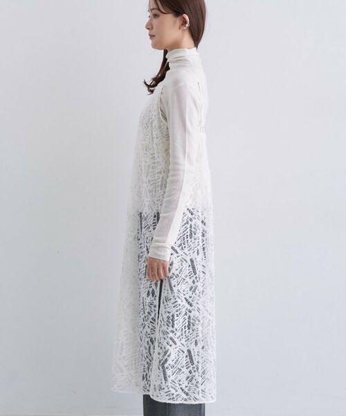 INDIVI / インディヴィ ワンピース | 【レイヤード◎】レースキャミドレス | 詳細11