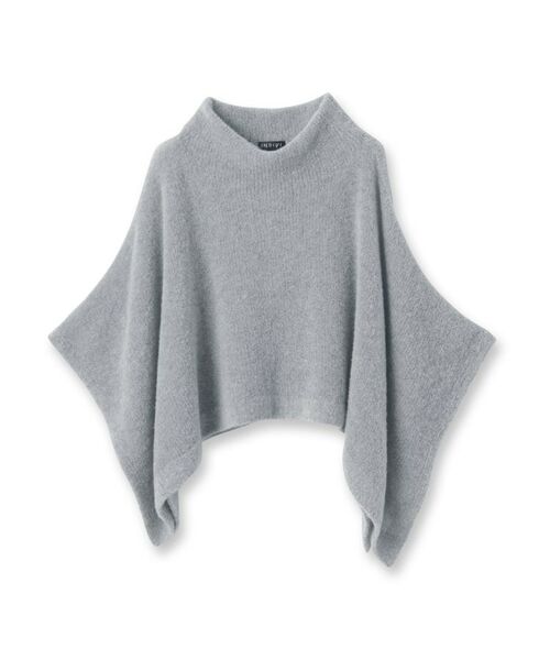 INDIVI / インディヴィ ニット・セーター | 【エアリー素材】ブークレケープポンチョ | 詳細1