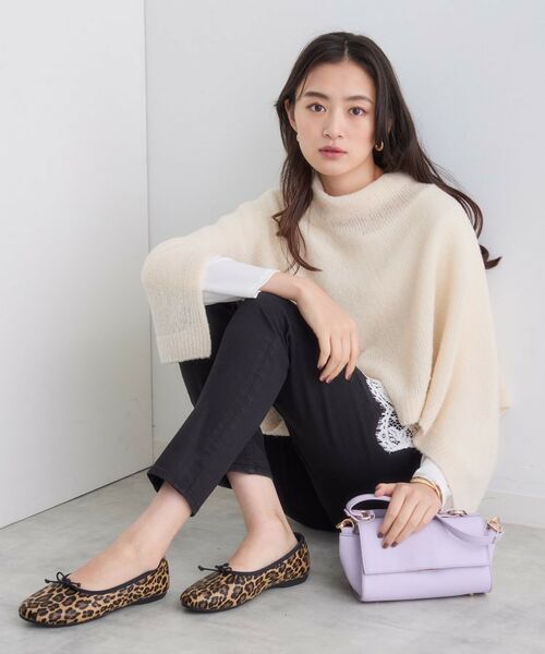INDIVI / インディヴィ ニット・セーター | 【エアリー素材】ブークレケープポンチョ | 詳細10