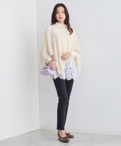 INDIVI / インディヴィ ニット・セーター | 【エアリー素材】ブークレケープポンチョ | 詳細12