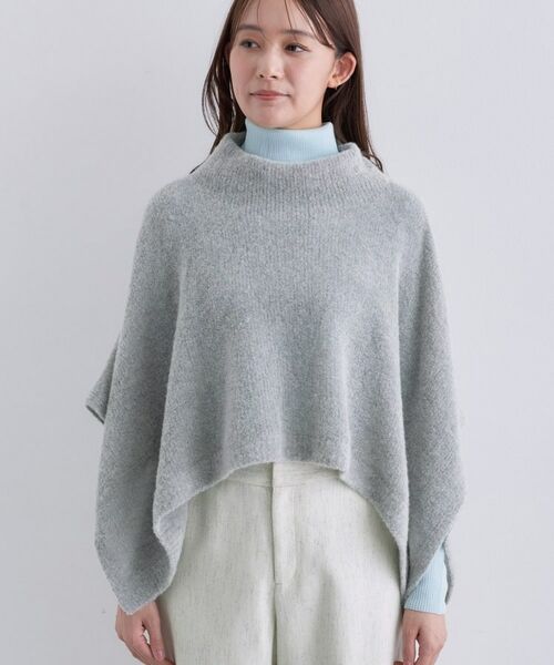INDIVI / インディヴィ ニット・セーター | 【エアリー素材】ブークレケープポンチョ | 詳細14