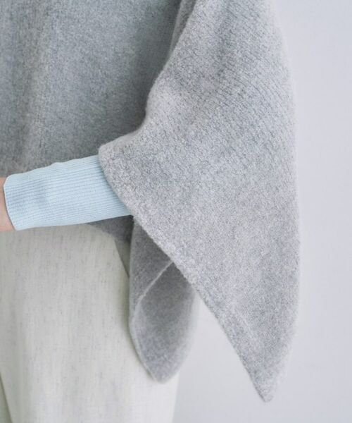 INDIVI / インディヴィ ニット・セーター | 【エアリー素材】ブークレケープポンチョ | 詳細19