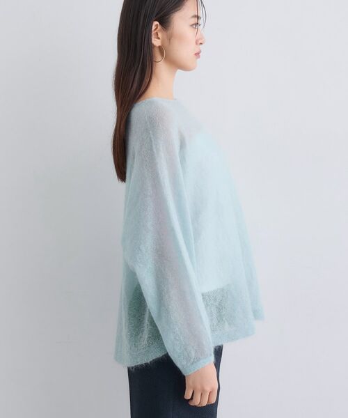 INDIVI / インディヴィ ニット・セーター | 【キッドモヘヤ素材】ラウンドヘムニット | 詳細19