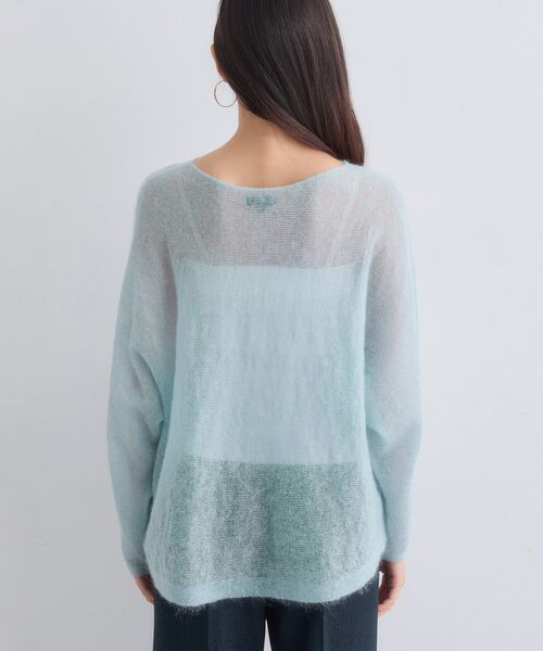 INDIVI / インディヴィ ニット・セーター | 【キッドモヘヤ素材】ラウンドヘムニット | 詳細20