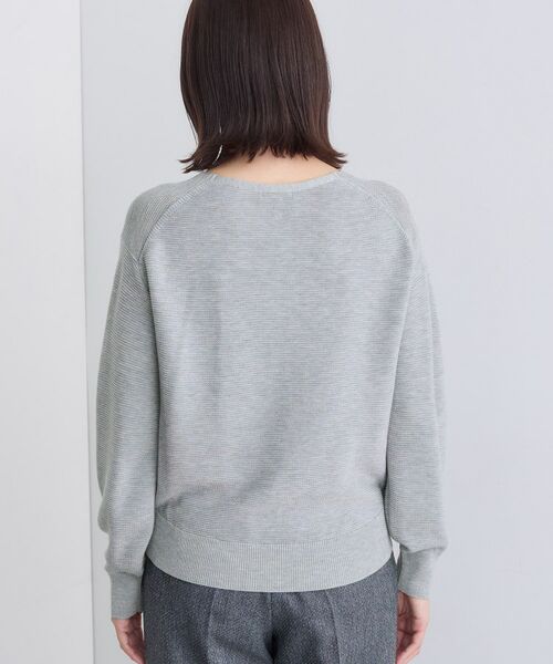 INDIVI / インディヴィ ニット・セーター | 【ウール混ラメ素材】Vネック煌めきニット | 詳細24