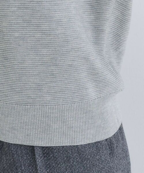 INDIVI / インディヴィ ニット・セーター | 【ウール混ラメ素材】Vネック煌めきニット | 詳細27