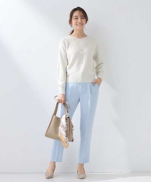 INDIVI / インディヴィ ニット・セーター | 【ウール混ラメ素材】Vネック煌めきニット | 詳細29