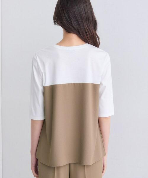 INDIVI / インディヴィ カットソー | 【セットアップ可能】ビスチェレイヤード風トップス | 詳細16