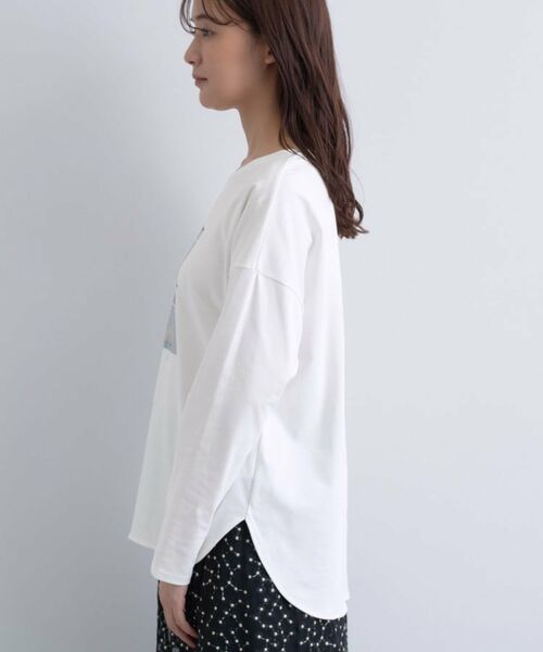 INDIVI / インディヴィ Tシャツ | 【UVケア】プリントフォトロングTシャツ | 詳細17