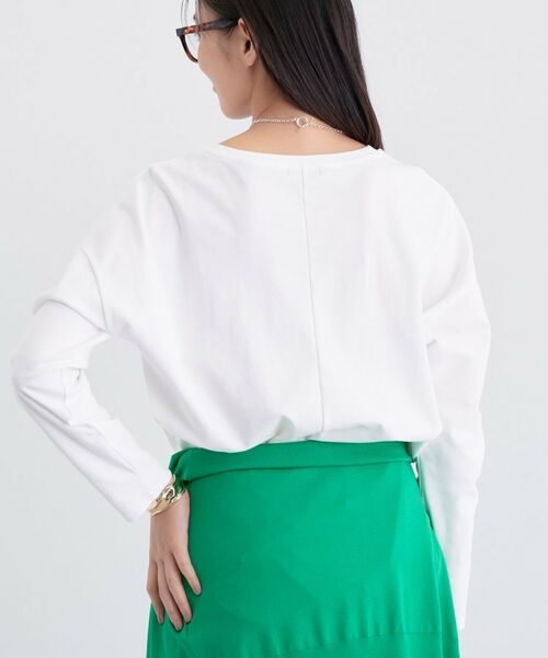 INDIVI / インディヴィ Tシャツ | 【UVケア】プリントフォトロングTシャツ | 詳細3