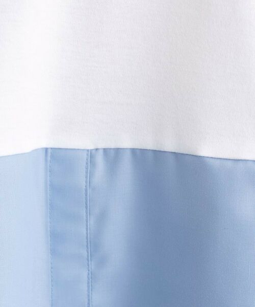 INDIVI / インディヴィ カットソー | 【コットン】シャツ切り替えカットソー | 詳細23