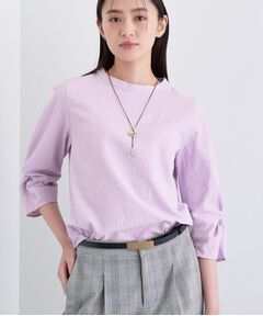 INDIVI / インディヴィ シャツ・ブラウス | 【UVケア／吸汗速乾】スリーブデザインブラウス