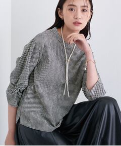 INDIVI / インディヴィ シャツ・ブラウス | 【UVケア／吸汗速乾】スリーブデザインブラウス