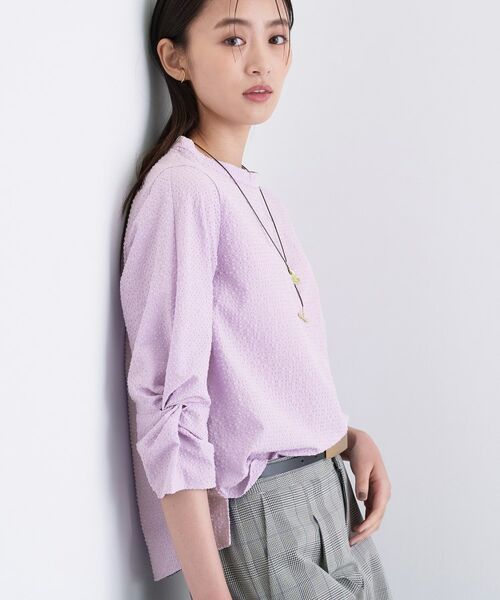 INDIVI / インディヴィ シャツ・ブラウス | 【UVケア／吸汗速乾】スリーブデザインブラウス | 詳細10