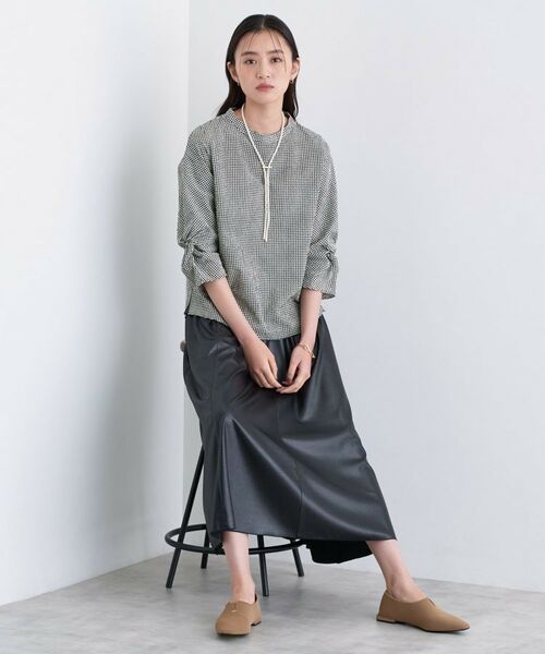 INDIVI / インディヴィ シャツ・ブラウス | 【UVケア／吸汗速乾】スリーブデザインブラウス | 詳細16