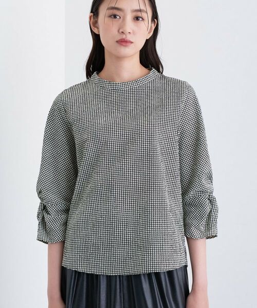 INDIVI / インディヴィ シャツ・ブラウス | 【UVケア／吸汗速乾】スリーブデザインブラウス | 詳細18