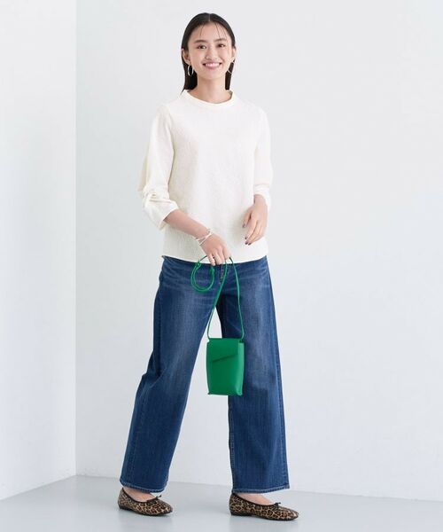 INDIVI / インディヴィ シャツ・ブラウス | 【UVケア／吸汗速乾】スリーブデザインブラウス | 詳細4