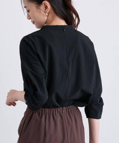 INDIVI / インディヴィ シャツ・ブラウス | 【UVケア／吸汗速乾】スリーブデザインブラウス | 詳細6