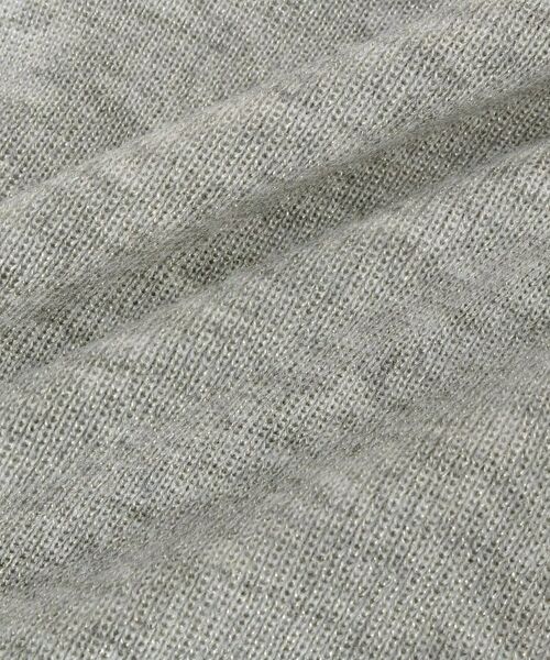 INDIVI / インディヴィ ニット・セーター | 【洗える／薄手／ラメ】シアーラメニット | 詳細12