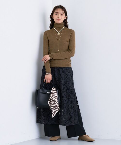 INDIVI / インディヴィ ニット・セーター | 【洗える／薄手／ラメ】シアーラメニット | 詳細18